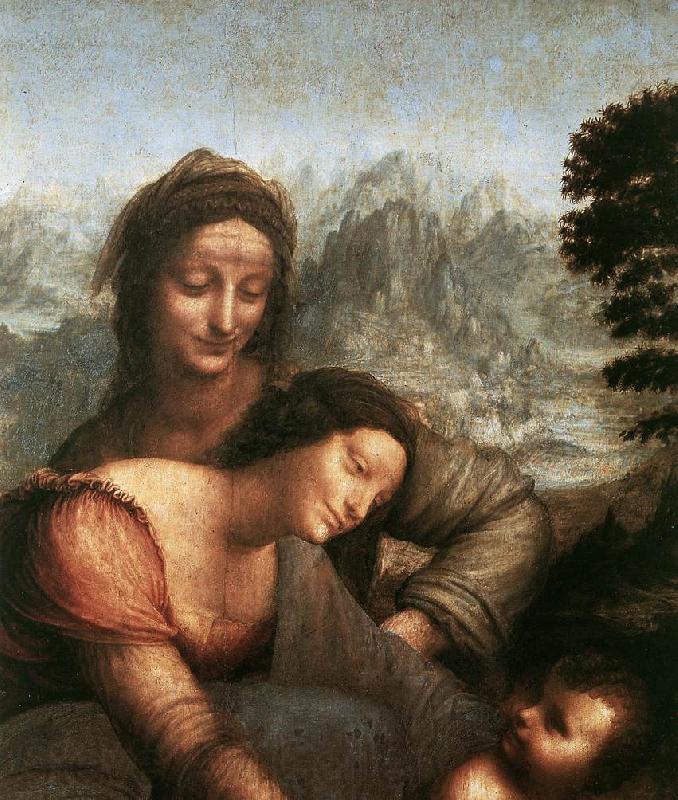 LEONARDO da Vinci Madonna with the Yarnwinder  tw Germany oil painting art